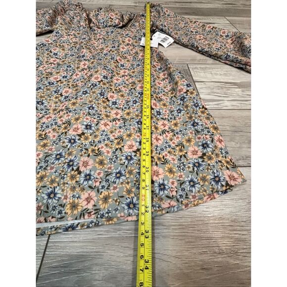 Originality floral mini dress keyhole size XS - Picture 7 of 12